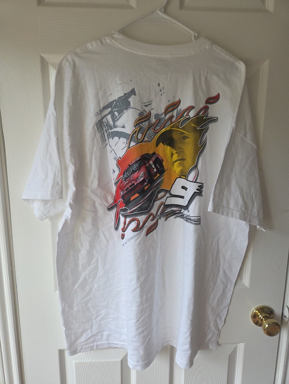 Kasey Kahne #9 Tshirt XL Retro NASCAR Vintage Graphic Autoworld